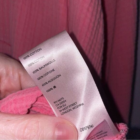 Free People We the Free Size XS Cotton Summer Daydream Button Up Top Boho Beach - Picture 6 of 10